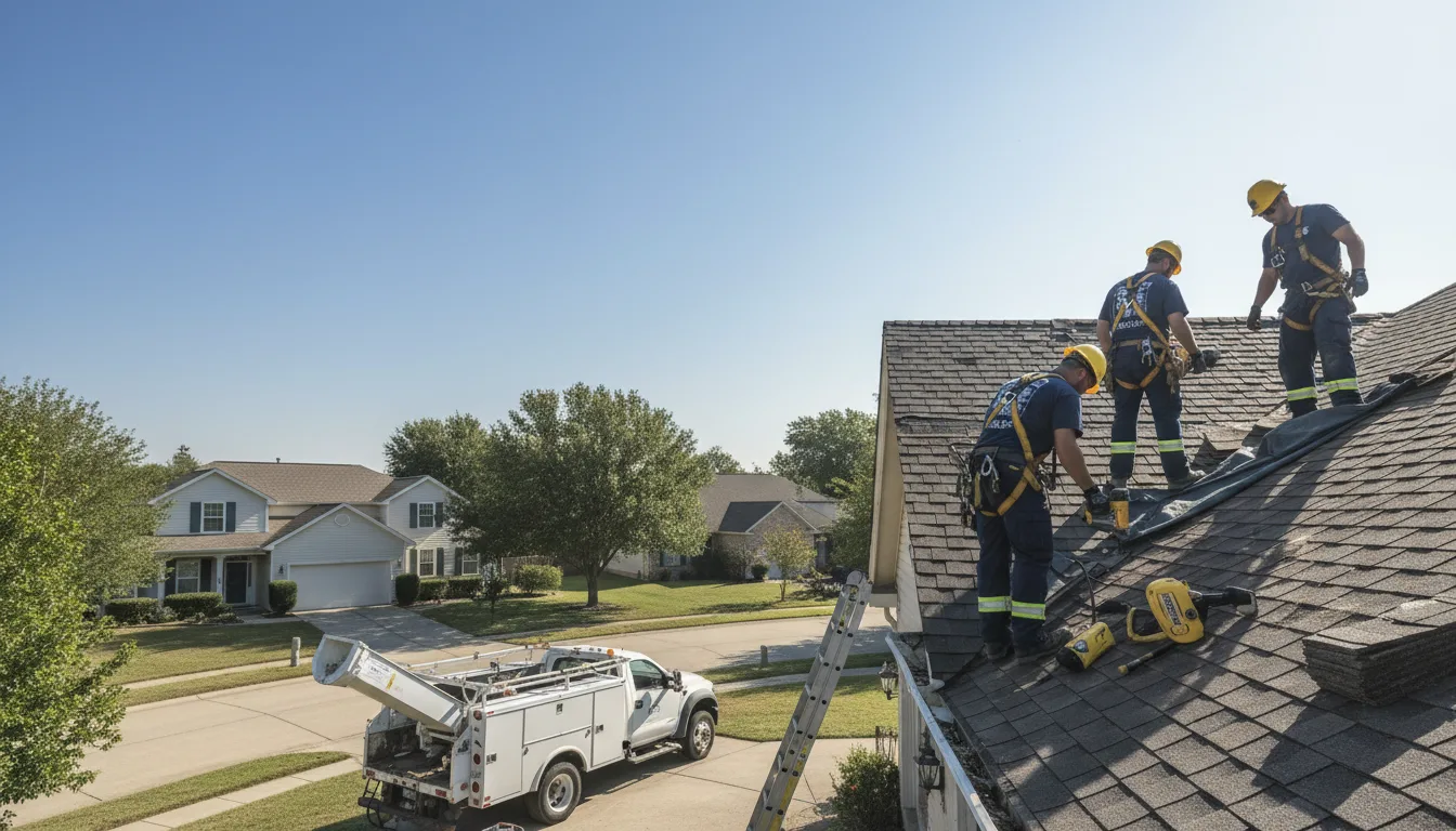 Emergency Roof Repair in Groesbeck, TX near me